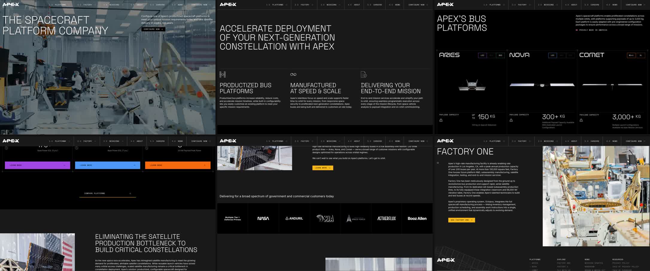 Screenshot of Apex Space